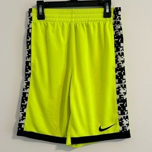 GUC Youth Boy’s Nike Neon Yellow Shorts